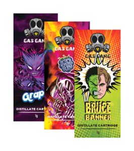 gas gang distillate vape cartridge 1gm