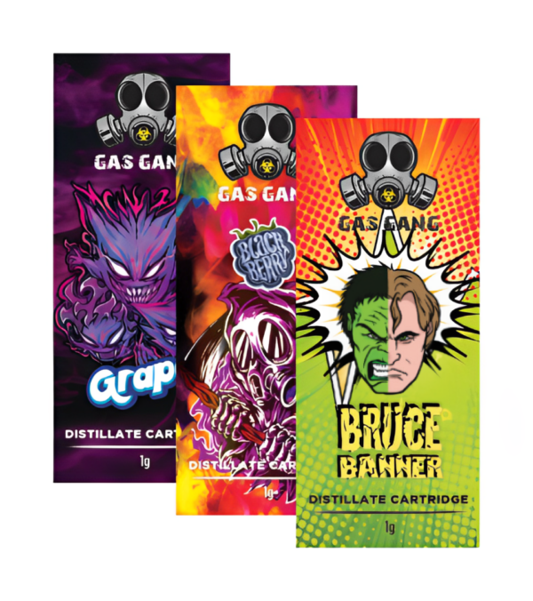 gas gang distillate vape cartridge 1gm