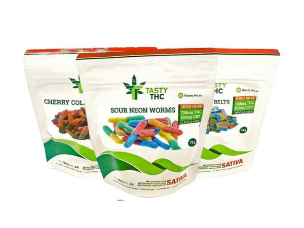 tasty thc gummies (sativa)