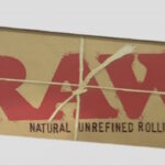 raw classic natural rolling papers – king size slim