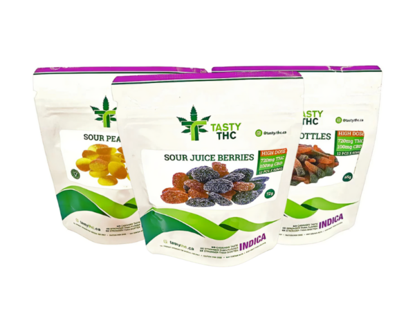 tasty thc gummies (indica)