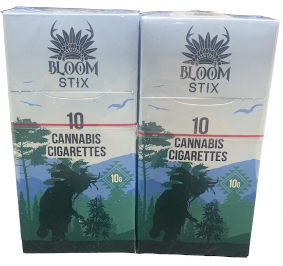 bloom stix 10gm cannabis cigarettes