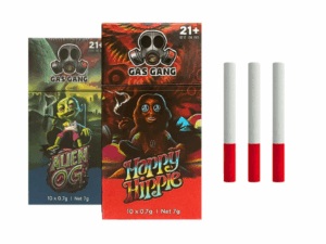 gas gang infused d9 pre rolls