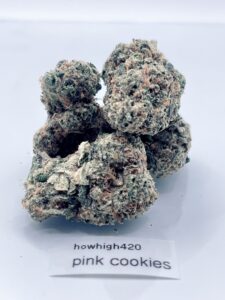 pink cookies