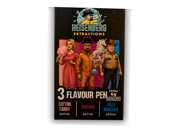Heisenberg 6g Pen (3 Flavours)
