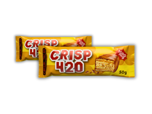 Crispy Coffee Chocolate Bar 1000mg